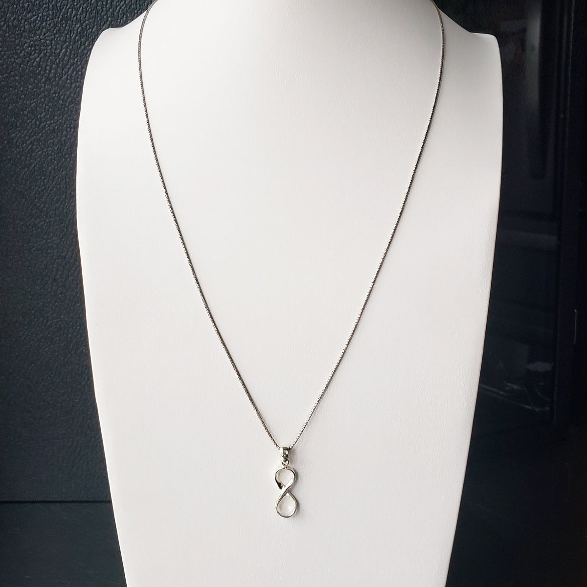 Sterling Silver Infinity H Samuel Infinity Necklace Hot Diamonds